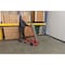Vestil Red Cylinder Tilt Back Hand Truck Mold-on-Rubber Wheel 350 lb Capacity CYHT-350 - alternate 7
